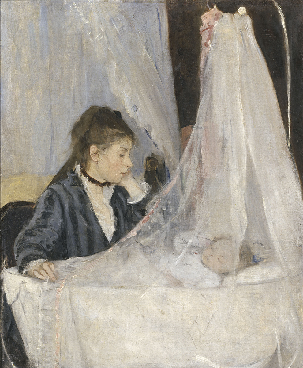 Berthe Morisot, Jeune femme en toilette de bal, 1879. Photo © Musée d’Orsay, Dist. RMN-Grand Palais / Patrice Schmidt