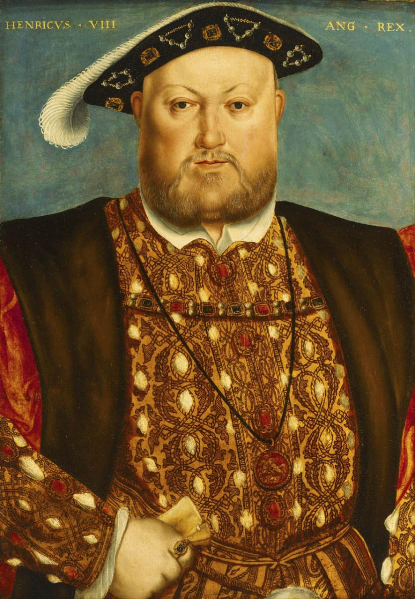 F BHC2763 Henry VIII, studio of Hans Holbein (NMM)