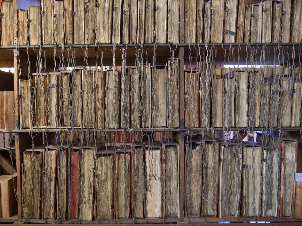 Hereford Chained library – Photo Vincent Oliver