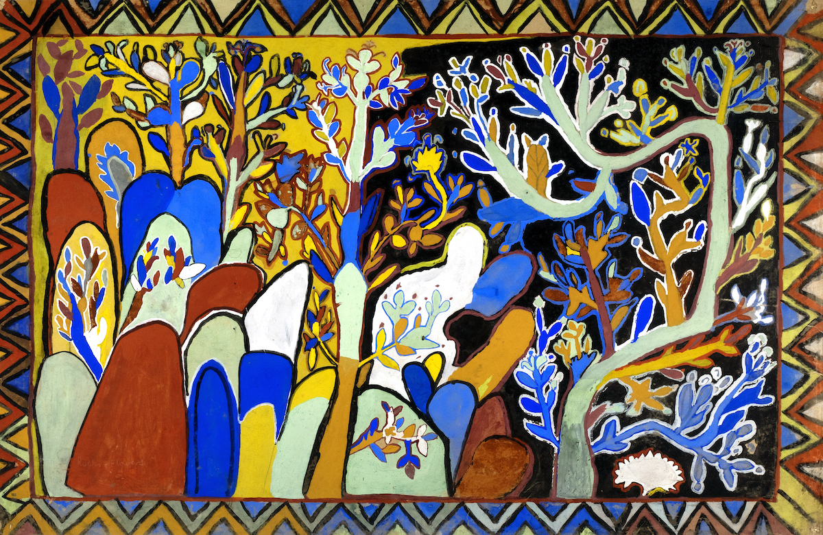 William Nyati, Tree flowers, 1945. Photo Debbie Sears