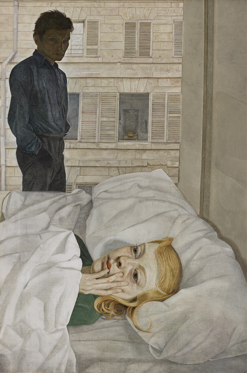 Hotel Bedroom, 1954  © The Lucian Freud Archive / Bridgeman Images 