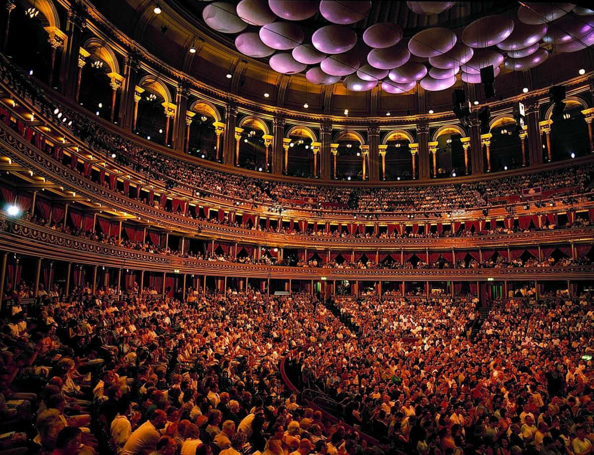 BBC Proms audience at the Royal Albert Hall. © Chris Christodoulou